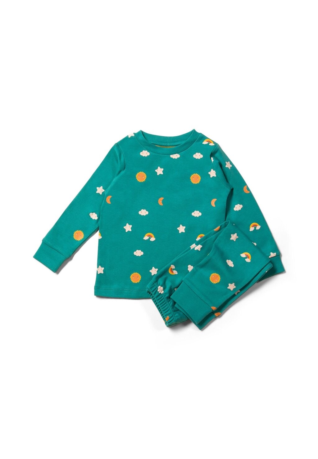 Пижамный комплект Little Green Radicals, бирюзовый
Пижамный комплект Little Green Radicals, бирюзовый