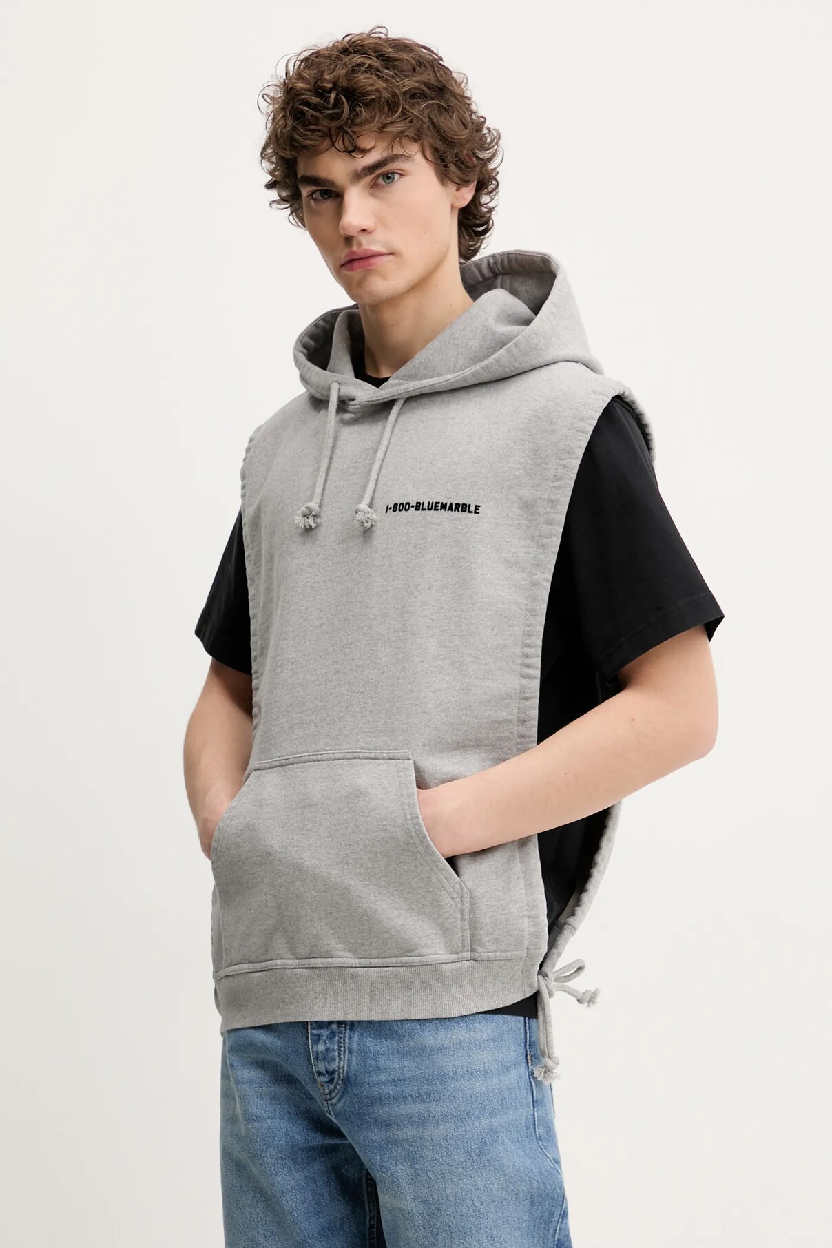 BLUEMARBLE Хлопковый жилет, серый
BLUEMARBLE Хлопковый жилет, серый