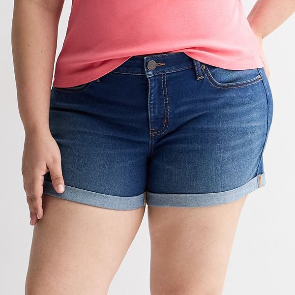 Джинсовые шорты midi low rise plus size для подростков So, Dark
Джинсовые шорты midi low rise plus size для подростков So, Dark