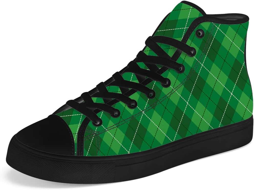 Кеды Chebing для мужчин и женщин, высокие, тканевые, в клетку, на шнуровке, повседневные, зеленый
Кеды Chebing для мужчин и женщин, высокие, тканевые, в клетку, на шнуровке, повседневные, зеленый