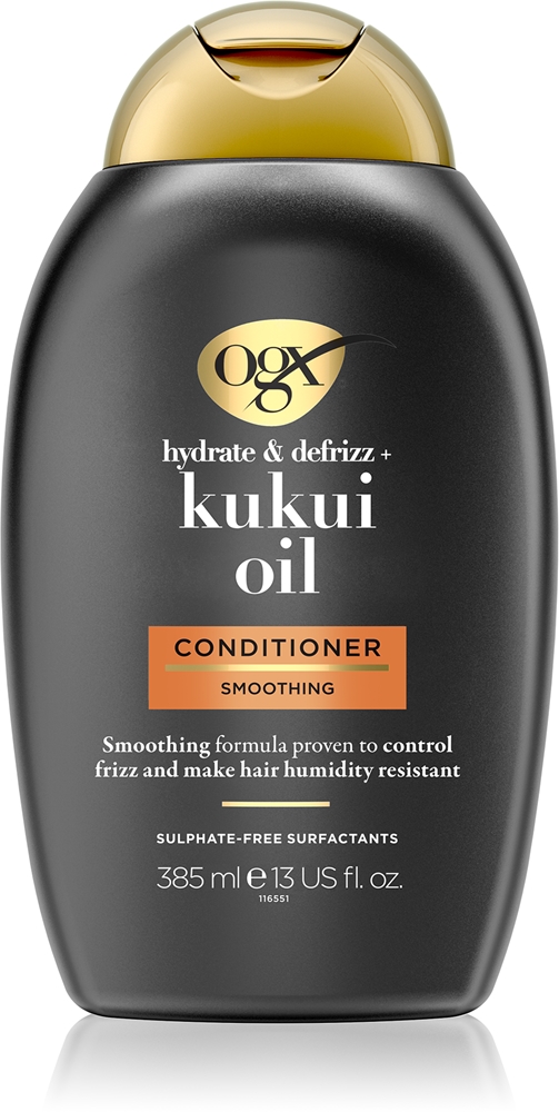 Увлажняющий кондиционер с маслом кукуи для вьющихся волос Ogx, 385 мл
Увлажняющий кондиционер с маслом кукуи для вьющихся волос Ogx, 385 мл