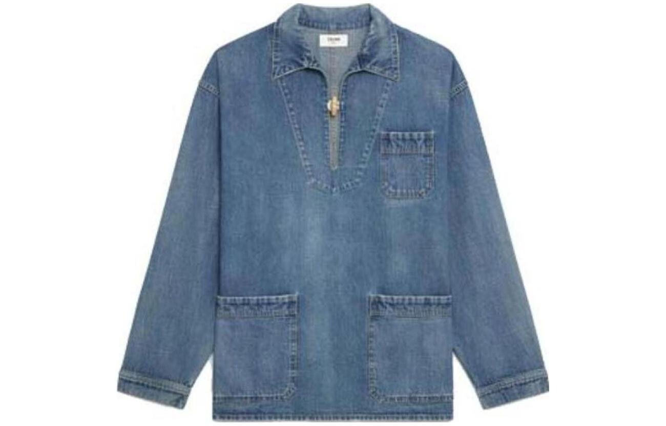 Куртка джинсовая женская Celine, синий 
Куртка джинсовая женская Celine, синий