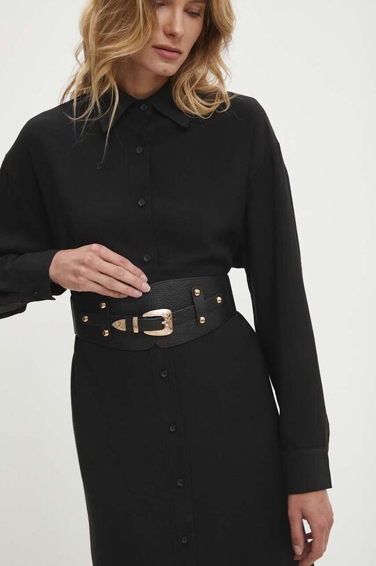 Пояс Answear Lab, черный
Пояс Answear Lab, черный