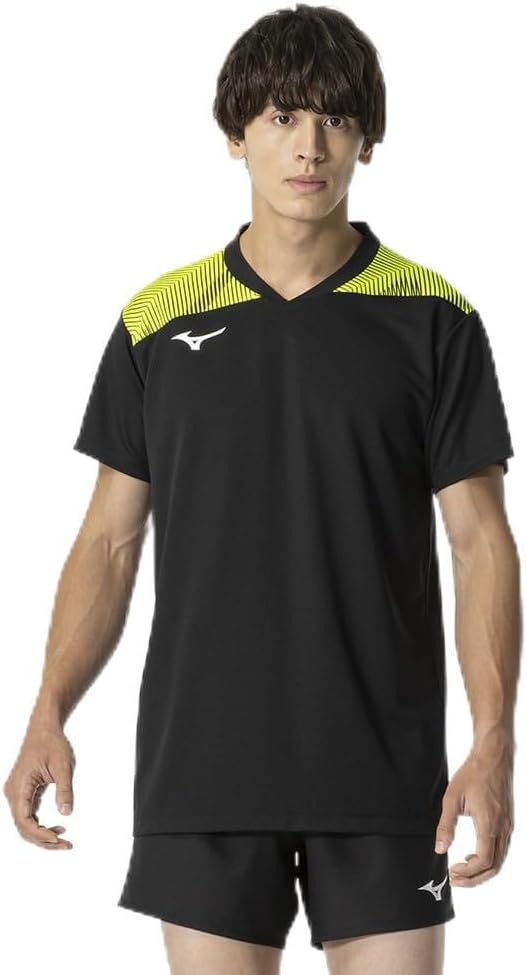 Игровая футболка MIZUNO, с коротким рукавом, с графическим принтом, унисекс, V2MAB113, черный/желтый
Игровая футболка MIZUNO, с коротким рукавом, с графическим принтом, унисекс, V2MAB113, черный/желтый
