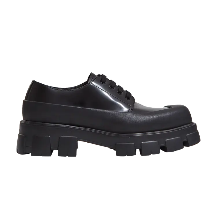 Кроссовки Prada Monolith Brushed Leather Lace-up, черный
Кроссовки Prada Monolith Brushed Leather Lace-up, черный