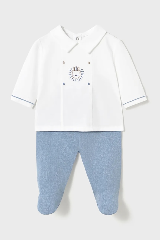 Хлопковый комплект для малышей Mayoral Newborn, синий
Хлопковый комплект для малышей Mayoral Newborn, синий