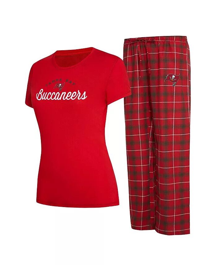 Женская красная оловянная футболка Tampa Bay Buccaneers Arctic и фланелевые брюки для сна Concepts Sport, красный
Женская красная оловянная футболка Tampa Bay Buccaneers Arctic и фланелевые брюки для сна Concepts Sport, красный