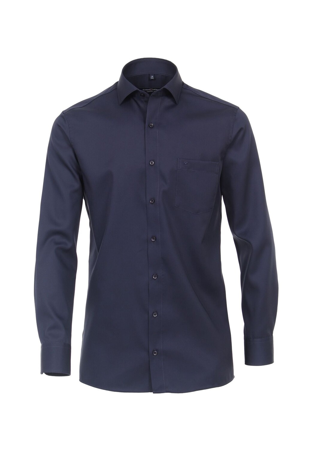 Мужская деловая рубашка с удлиненными рукавами, 69 см, однотонная, комфортного кроя CASAMODA, цвет Graues Dunkelblau
Мужская деловая рубашка с удлиненными рукавами, 69 см, однотонная, комфортного кроя CASAMODA, цвет Graues Dunkelblau