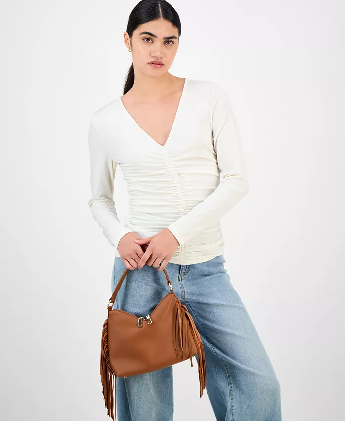 Сумка через плечо Tayviss Fringe I.N.C. International Concepts, мультиколор 
Сумка через плечо Tayviss Fringe I.N.C. International Concepts, мультиколор