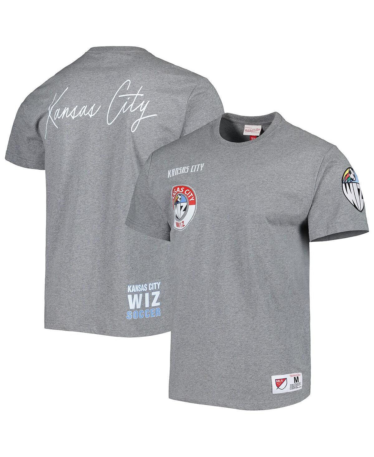 Мужская футболка Heather Grey Sporting Kansas City City Mitchell & Ness
Мужская футболка Heather Grey Sporting Kansas City City Mitchell & Ness