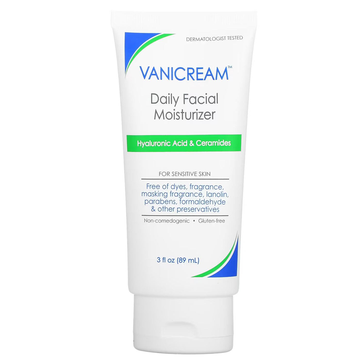 Vanicream, Ежедневное увлажняющее средство для чувствительной кожи, без отдушек, 89 мл (3 жидк. Унции)
Vanicream, Ежедневное увлажняющее средство для чувствительной кожи, без отдушек, 89 мл (3 жидк. Унции)