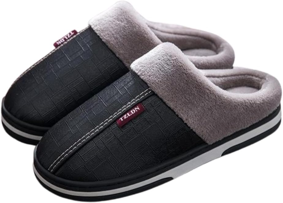 Мужские мягкие теплые домашние тапочки премиум-класса из натуральной кожи с нескользящей подошвой и клетчатым узором Generic, черный
Мужские мягкие теплые домашние тапочки премиум-класса из натуральной кожи с нескользящей подошвой и клетчатым узором Generic, черный