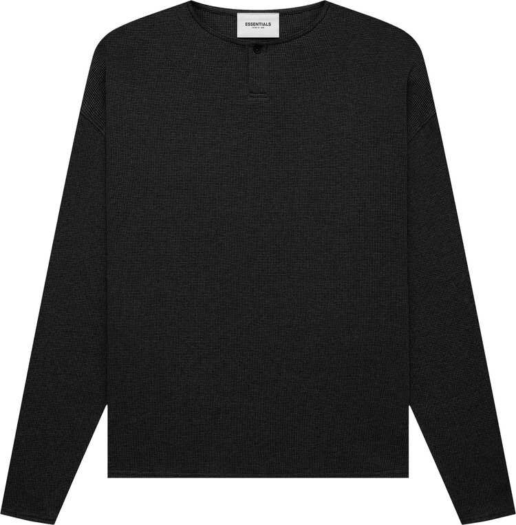 Лонгслив Fear of God Essentials Thermal Henley Long-Sleeve 'Black', черный
Лонгслив Fear of God Essentials Thermal Henley Long-Sleeve 'Black', черный