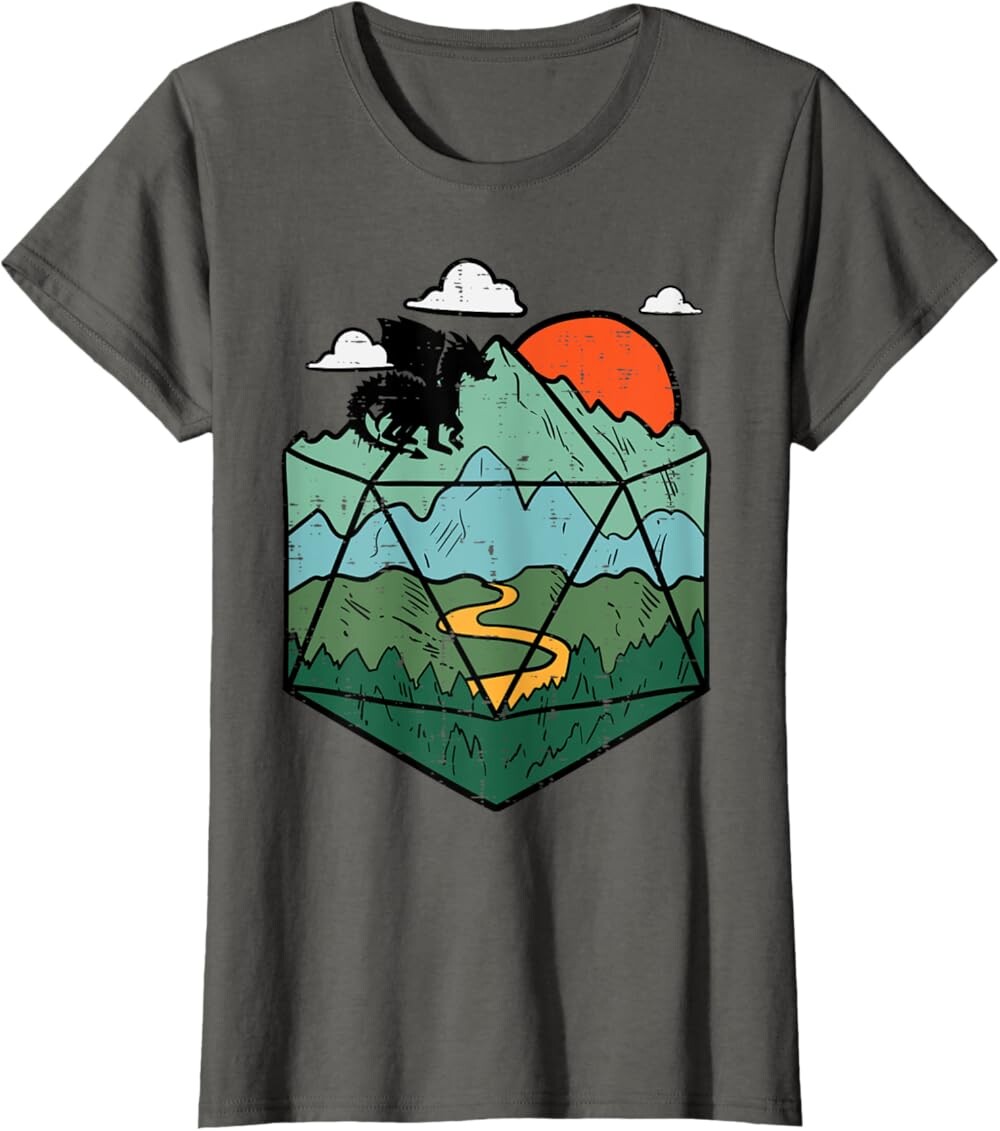 Женская футболка RPG Mountain Gamer, темно-серый
Женская футболка RPG Mountain Gamer, темно-серый