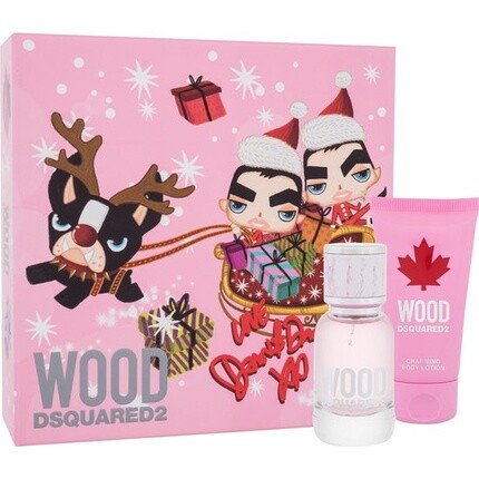 Dsquared2 Wood For Women Set - Туалетная вода 30 мл + Лосьон для тела 50 мл
Dsquared2 Wood For Women Set - Туалетная вода 30 мл + Лосьон для тела 50 мл