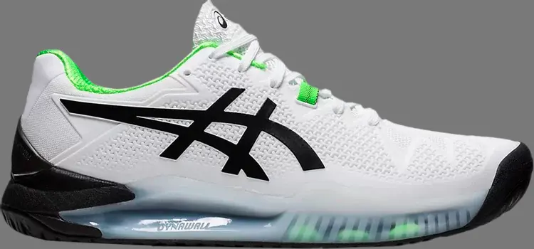 Кроссовки gel resolution 8 'white green gecko' Asics, белый
Кроссовки gel resolution 8 'white green gecko' Asics, белый