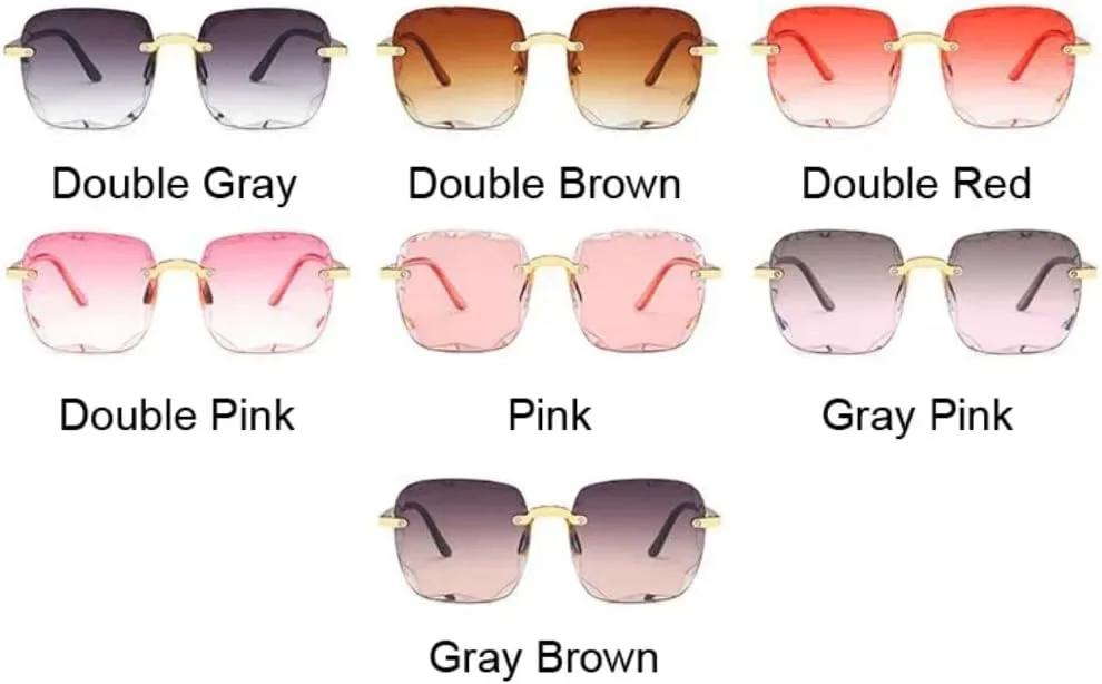 Солнцезащитные очки с защитой UV400 | Без оправы, градиентные линзы | для женщин и мужчин, для занятий спортом на открытом воздухе и вождения (05) LXLHWN, 02
Солнцезащитные очки с защитой UV400 | Без оправы, градиентные линзы | для женщин и мужчин, для занятий спортом на открытом воздухе и вождения (05) LXLHWN, 02