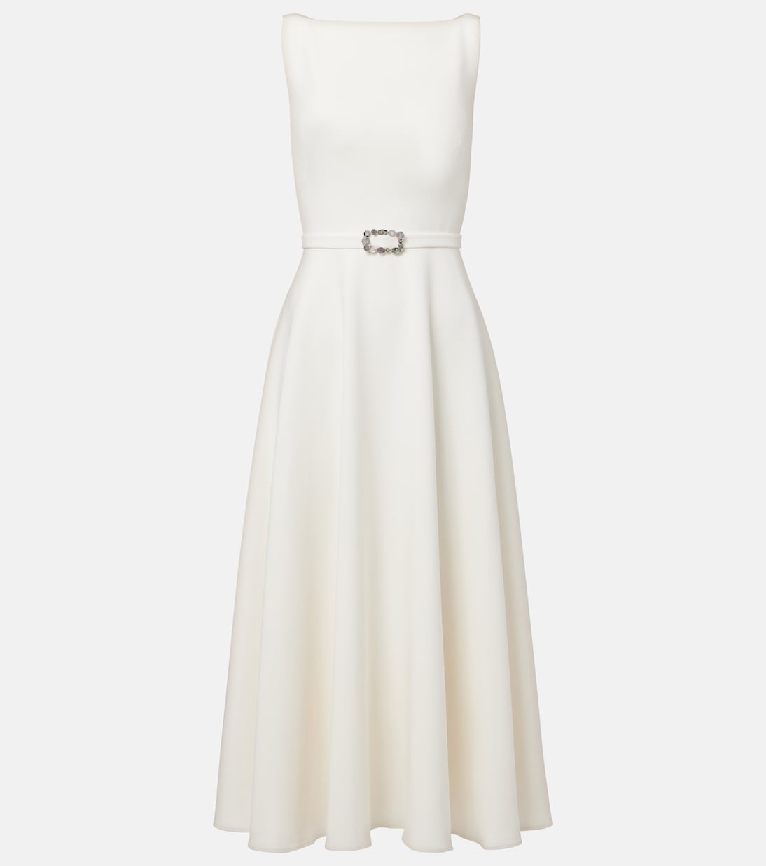 Приталенное платье-трапеция миди Safiyaa, слоновая кость
Приталенное платье-трапеция миди Safiyaa, слоновая кость