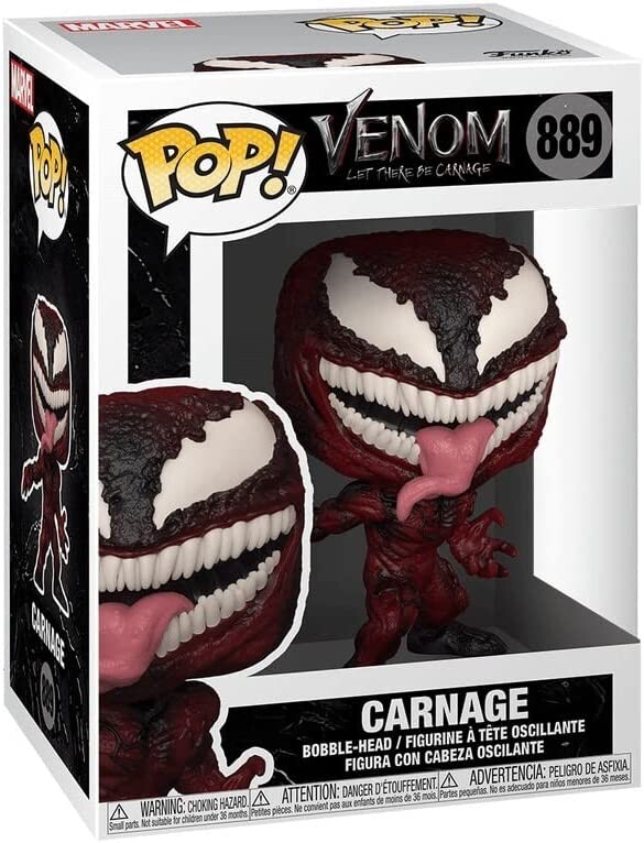 Фигурка Funko Pop! Marvel: Venom 2 Let There Be Carnage - Carnage
Фигурка Funko Pop! Marvel: Venom 2 Let There Be Carnage - Carnage