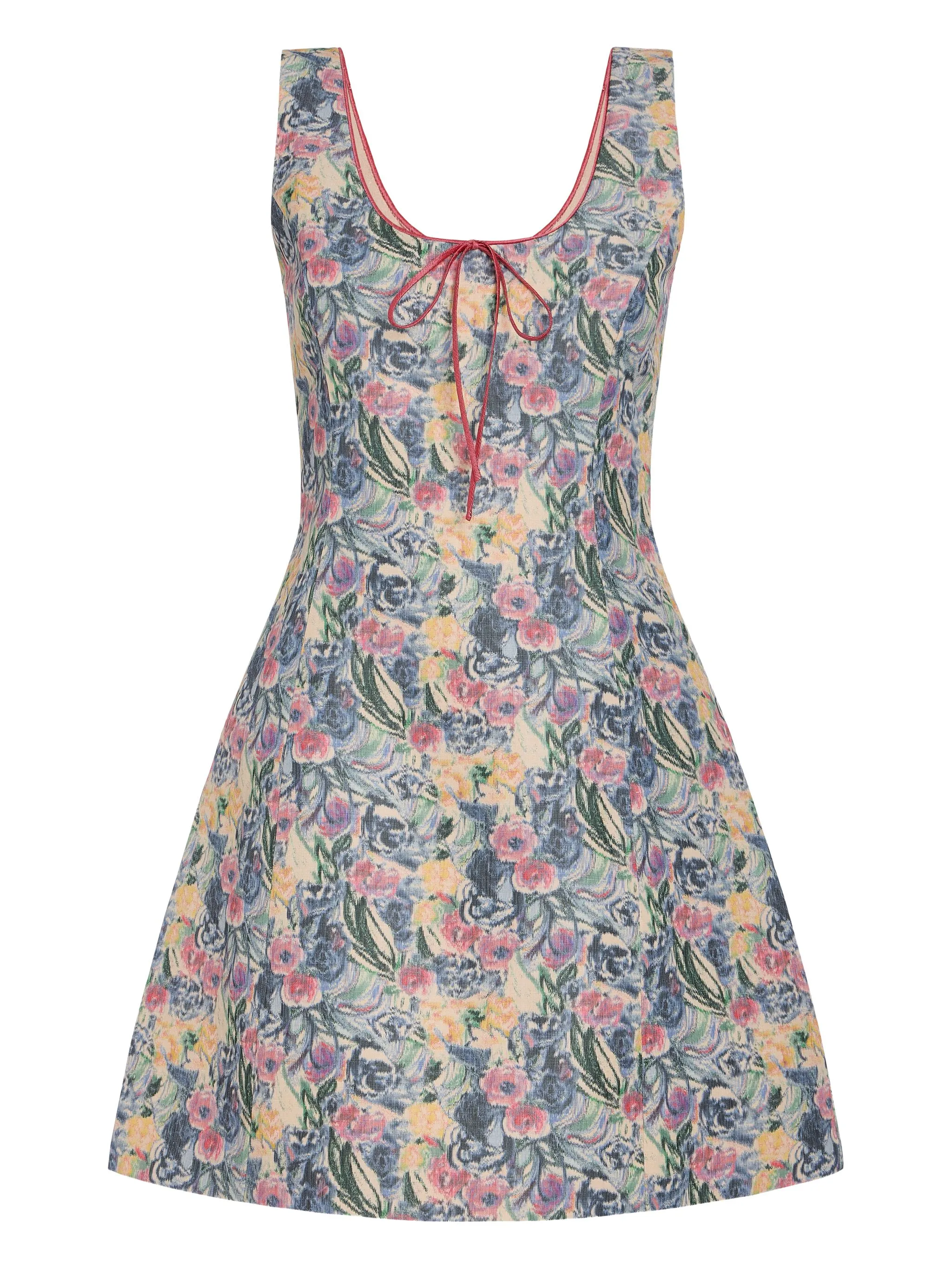 Платье мини cecilia с U-образным вырезом и узором икат Markarian, нейтральный
Платье мини cecilia с U-образным вырезом и узором икат Markarian, нейтральный