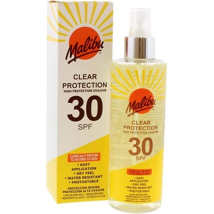 Malibu Солнцезащитный спрей Sun Spf 30 Clear Sunscreen High Protection Dry Feel Water Resistant 250 мл
Malibu Солнцезащитный спрей Sun Spf 30 Clear Sunscreen High Protection Dry Feel Water Resistant 250 мл