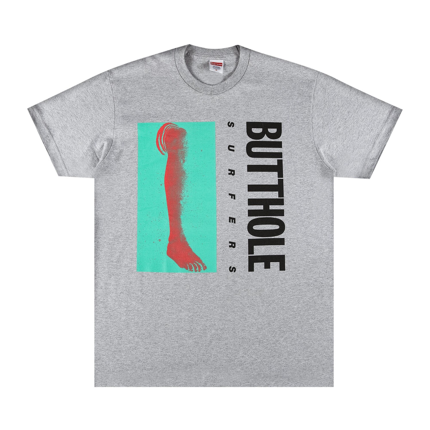 Футболка Supreme x Butthole Surfers, Heather Grey
Футболка Supreme x Butthole Surfers, Heather Grey