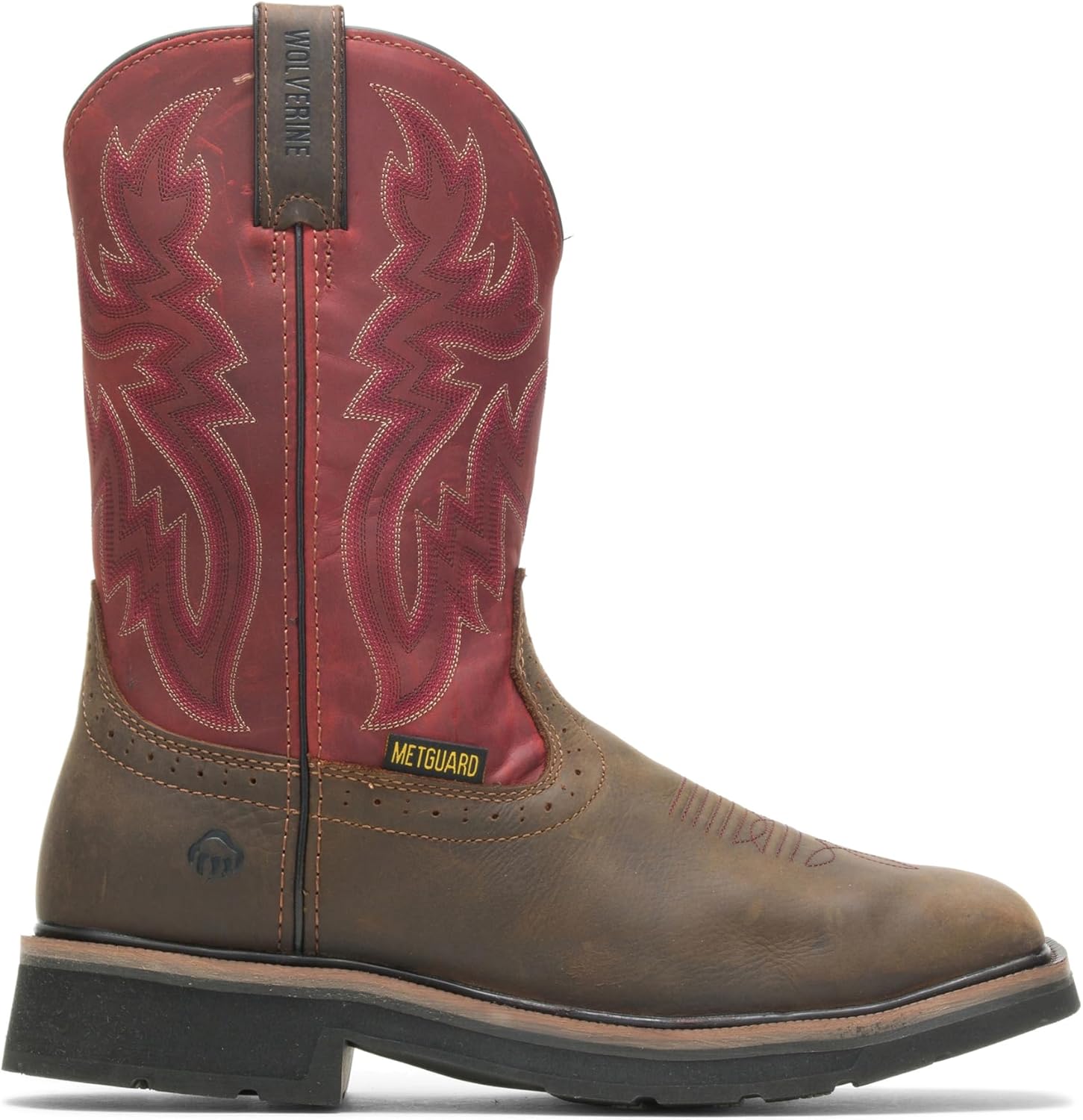 Мужские ботинки Wolverine Rancher Met Guard Steel-Toe Wellington, красный/коричневый
Мужские ботинки Wolverine Rancher Met Guard Steel-Toe Wellington, красный/коричневый