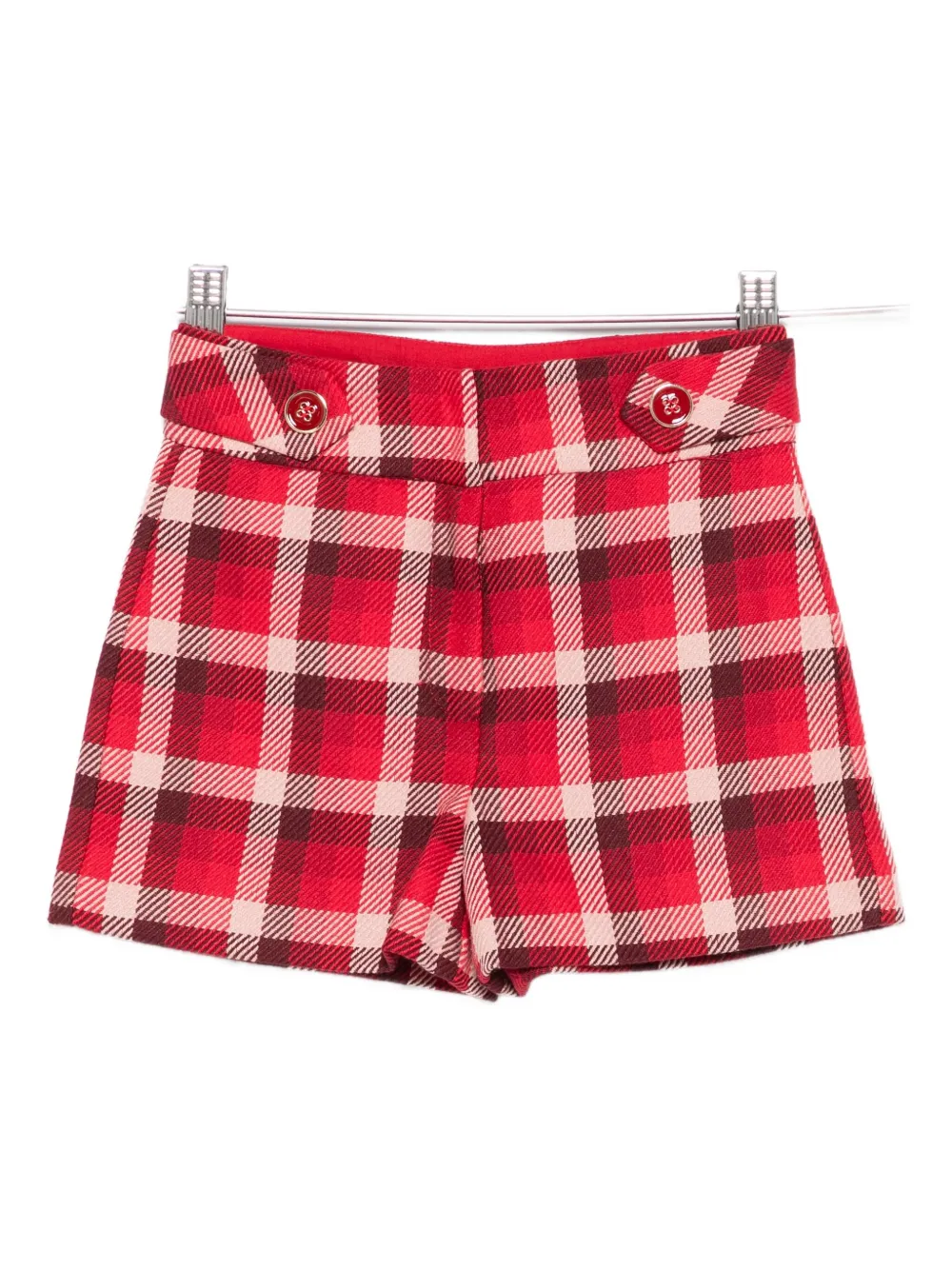Клетчатые шорты на пуговицах Abel & Lula, красный
Клетчатые шорты на пуговицах Abel & Lula, красный