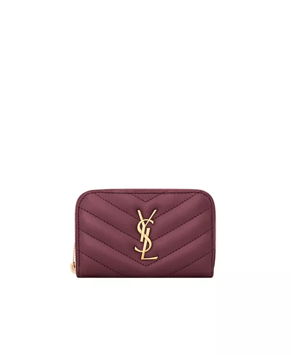 Кошелек Cassandre из овечьей кожи Saint Laurent, красный
Кошелек Cassandre из овечьей кожи Saint Laurent, красный