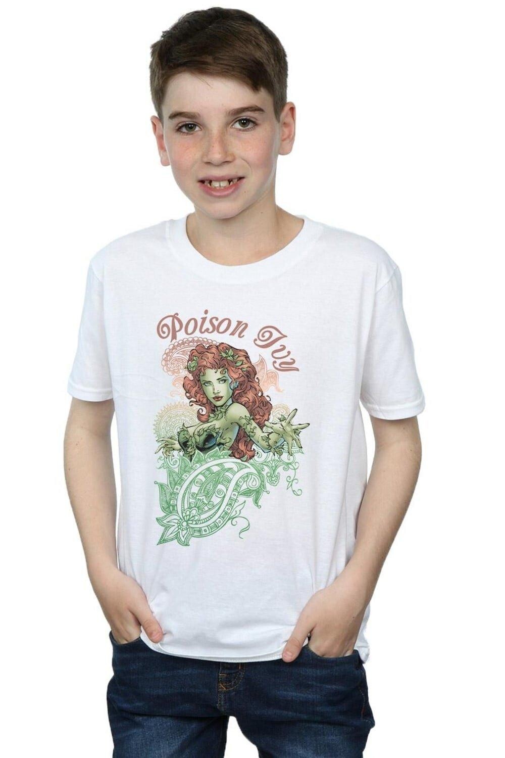 Футболка Poison Ivy с узором пейсли DC Comics, белый
Футболка Poison Ivy с узором пейсли DC Comics, белый