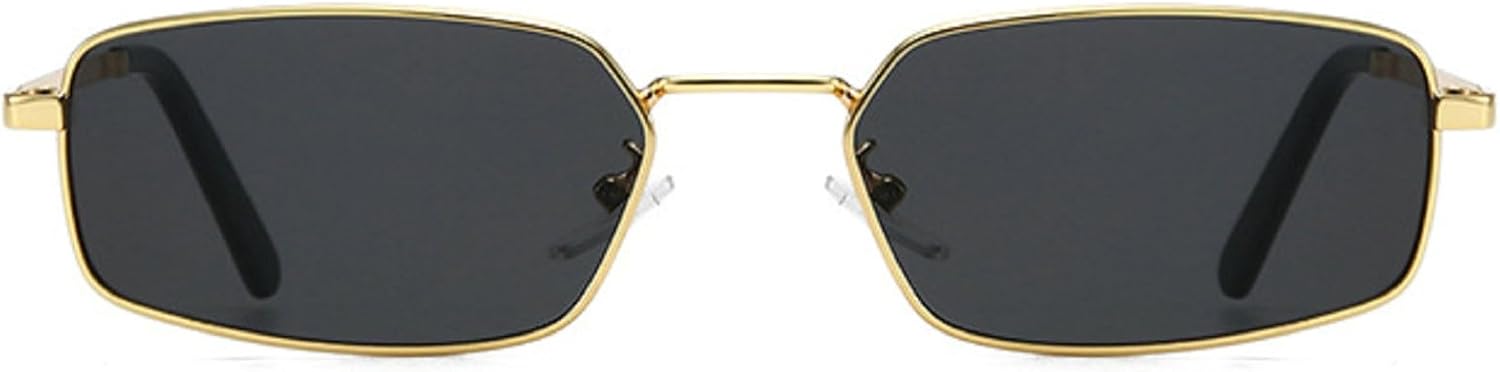 Ретро-солнцезащитные очки в маленькой прямоугольной металлической оправе для женщин, модные сине-розовые линзы, защита от УФ-излучения UV400, мужские панк-солнцезащитные очки N45 mincl, Gold Black
Ретро-солнцезащитные очки в маленькой прямоугольной металлической оправе для женщин, модные сине-розовые линзы, защита от УФ-излучения UV400, мужские панк-солнцезащитные очки N45 mincl, Gold Black