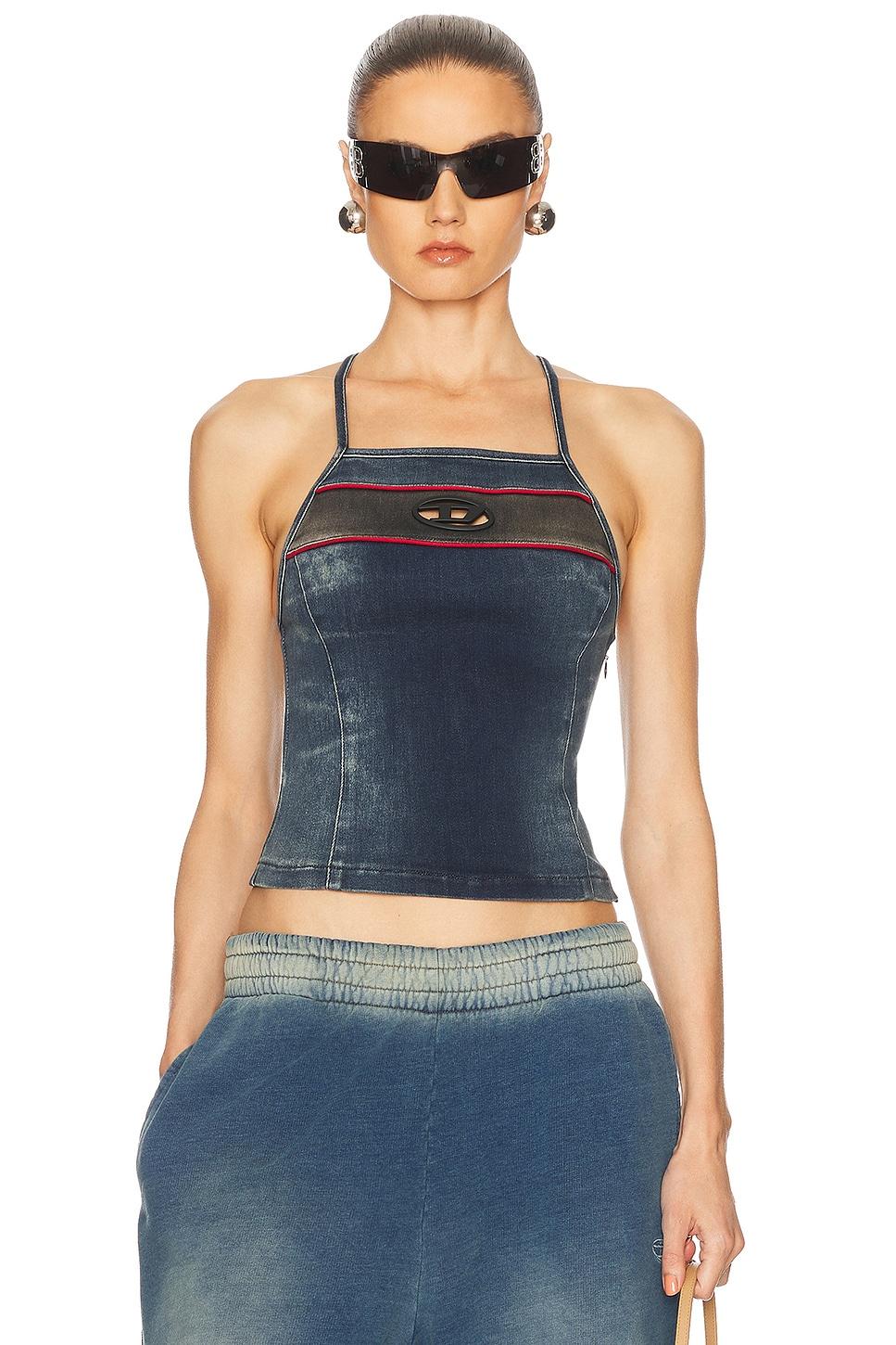 Топ с бретелями-хомут Diesel, Dark Blue
Топ с бретелями-хомут Diesel, Dark Blue