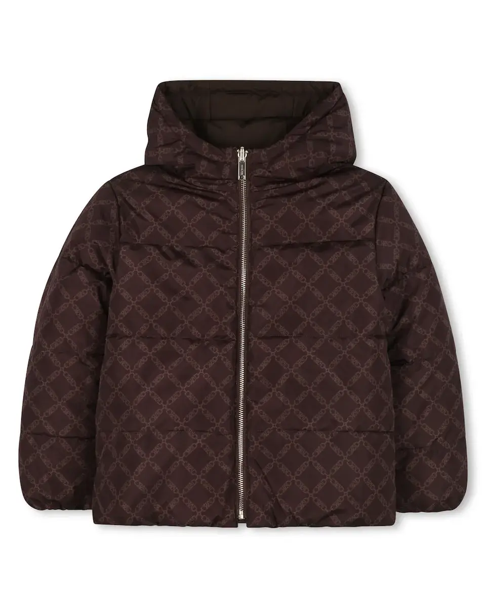 Детский пуховик с длинным рукавом Michael Kors, темно-коричневый
Детский пуховик с длинным рукавом Michael Kors, темно-коричневый
