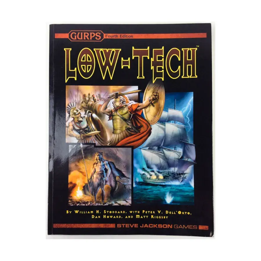 Low-Tech (POD), GURPS (4th Edition) - Core & Assorted, мягкая обложка
Low-Tech (POD), GURPS (4th Edition) - Core & Assorted, мягкая обложка
