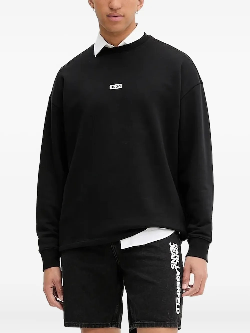 Толстовка с логотипом HUGO, черный
Толстовка с логотипом HUGO, черный