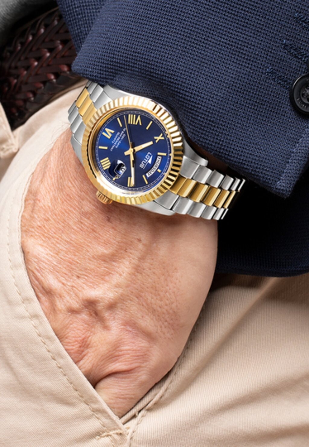 Часы Lotus, синий
Часы Lotus, синий