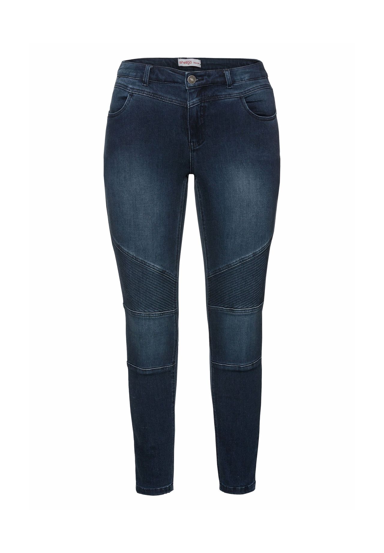 Джинсы эластичные, качество Sheego, цвет Dark Blue Denim
Джинсы эластичные, качество Sheego, цвет Dark Blue Denim