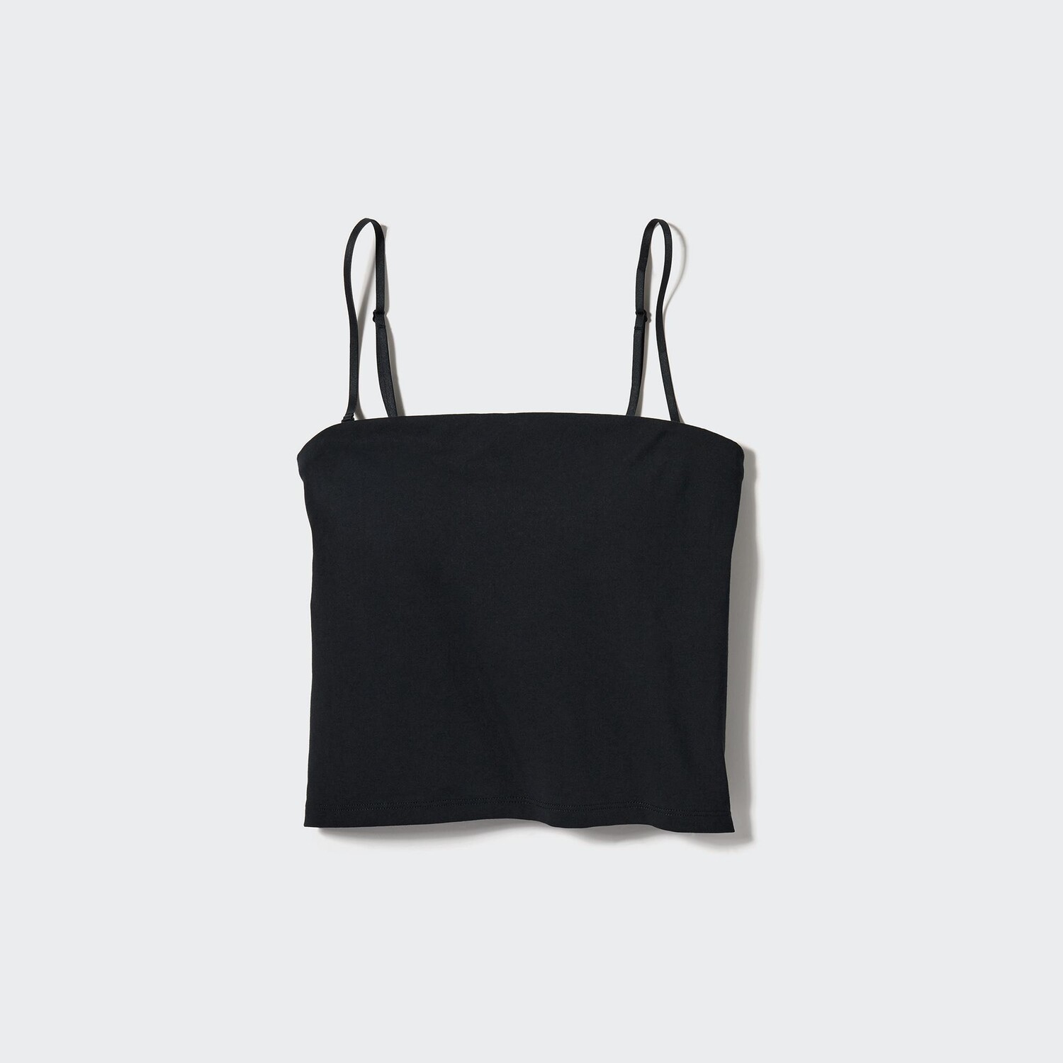 Хлопковый укороченный бюстгальтер-топ AIRism UNIQLO, черный
Хлопковый укороченный бюстгальтер-топ AIRism UNIQLO, черный