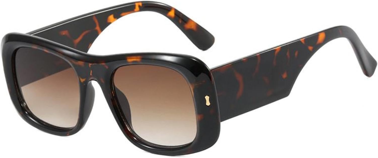 Винтажные прямоугольные солнцезащитные очки для женщин и мужчин, роскошные, модные, в стиле панк, с защитой от УФ-излучения UV400, для активного отдыха на природе TVTBBVV, Demibrown
Винтажные прямоугольные солнцезащитные очки для женщин и мужчин, роскошные, модные, в стиле панк, с защитой от УФ-излучения UV400, для активного отдыха на природе TVTBBVV, Demibrown