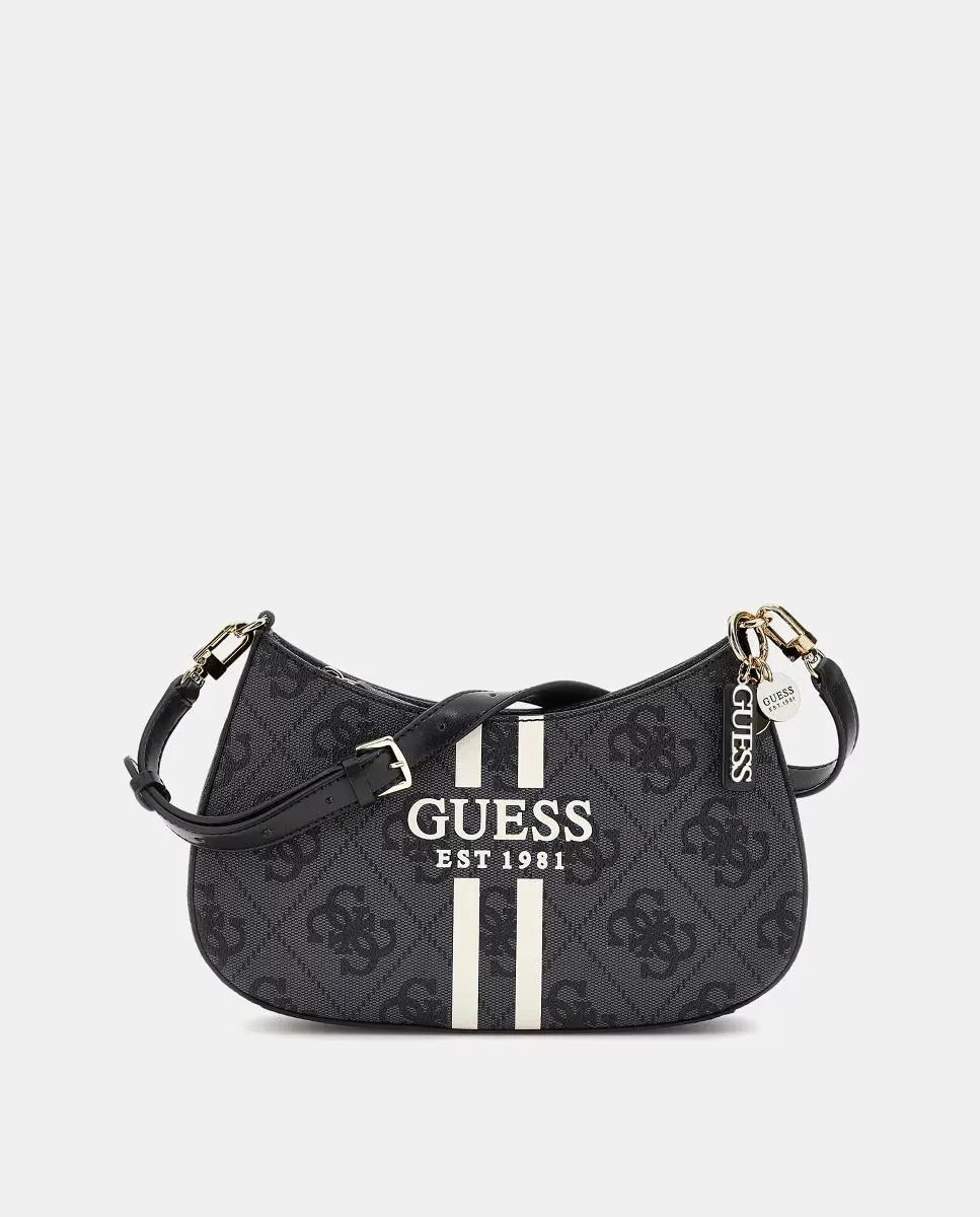 Сумка через плечо с молнией Guess, темно-серый
Сумка через плечо с молнией Guess, темно-серый