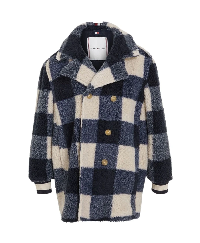 Пиджак в клетку с двубортной планкой на пуговицах Tommy Hilfiger, синий
Пиджак в клетку с двубортной планкой на пуговицах Tommy Hilfiger, синий