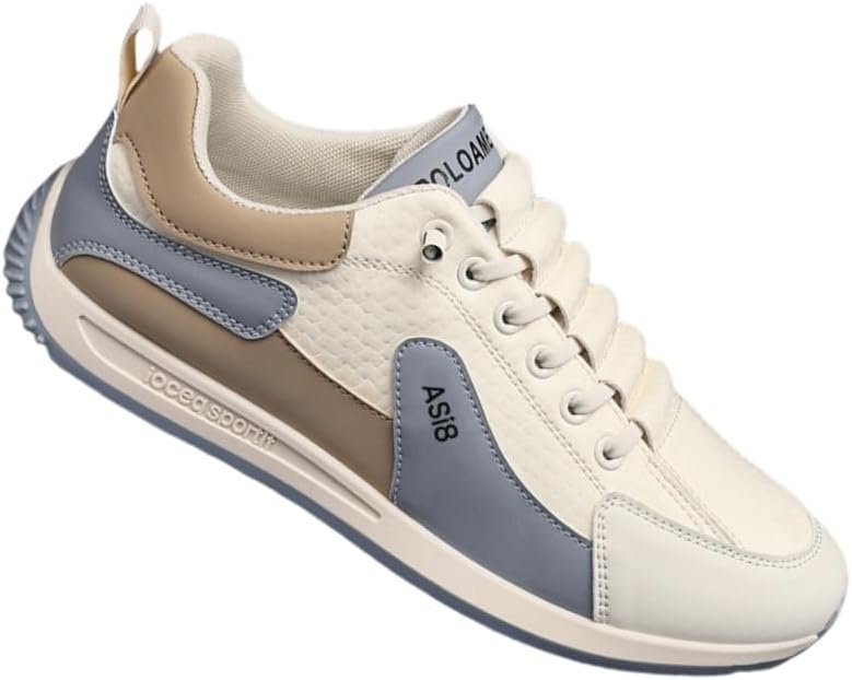 Кроссовки больших размеров для мужчин на все сезоны - модные, с дышащей, удобной подошвой, повседневная обувь в белом, синем и бежевом с полосатым/клетчатым узором, идеально подходят для ежедневного ношения и занятий спортом Clolinde
Кроссовки больших размеров для мужчин на все сезоны - модные, с дышащей, удобной подошвой, повседневная обувь в белом, синем и бежевом с полосатым/клетчатым узором, идеально подходят для ежедневного ношения и занятий спортом Clolinde