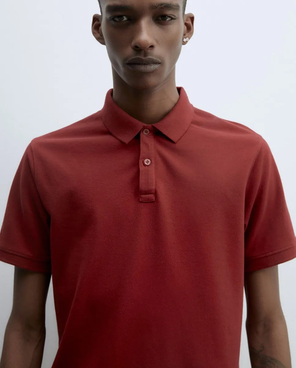 Поло из пике Sfera, красный
Поло из пике Sfera, красный