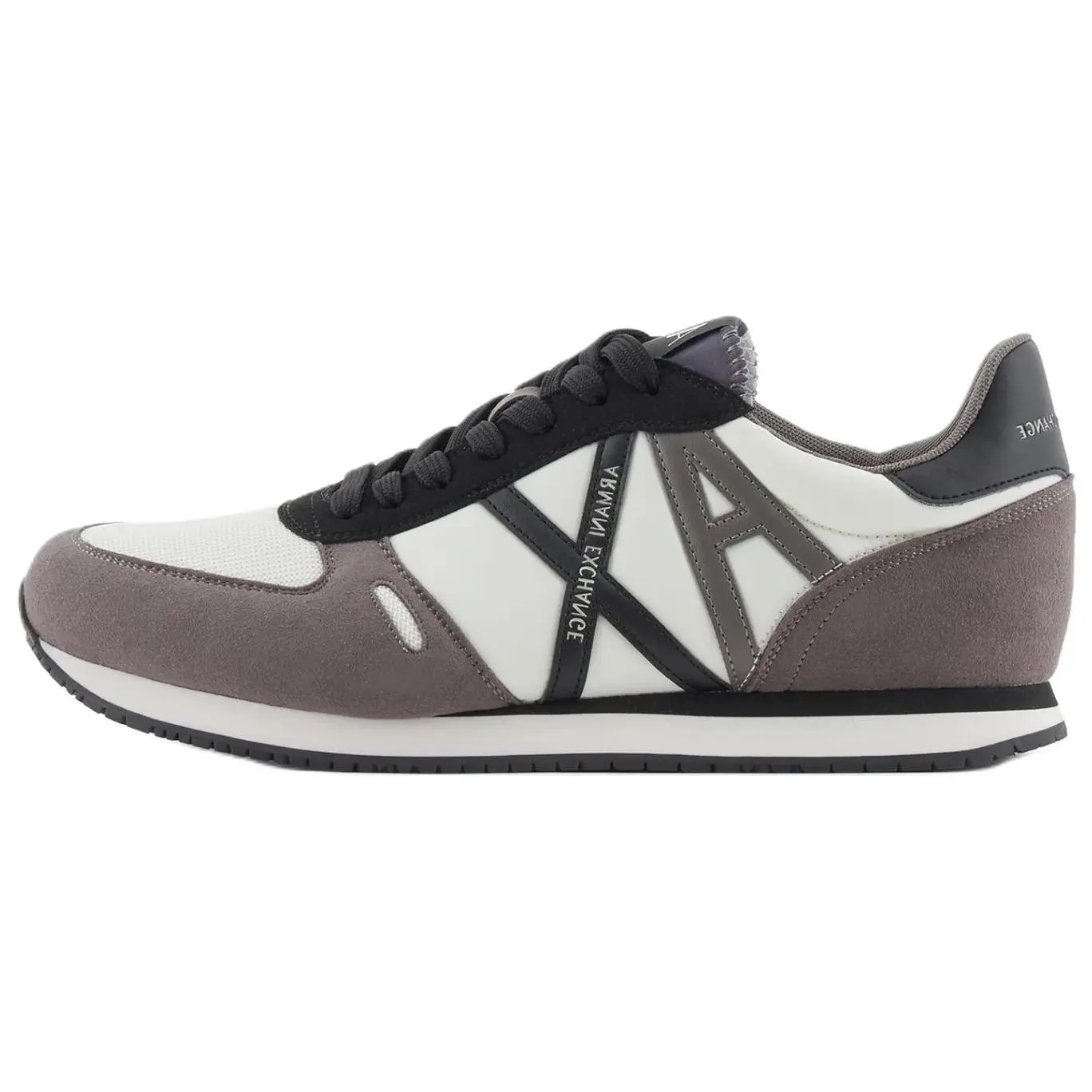 AE Низкие повседневные кроссовки мужские светло-серые ARMANI EXCHANGE
AE Низкие повседневные кроссовки мужские светло-серые ARMANI EXCHANGE