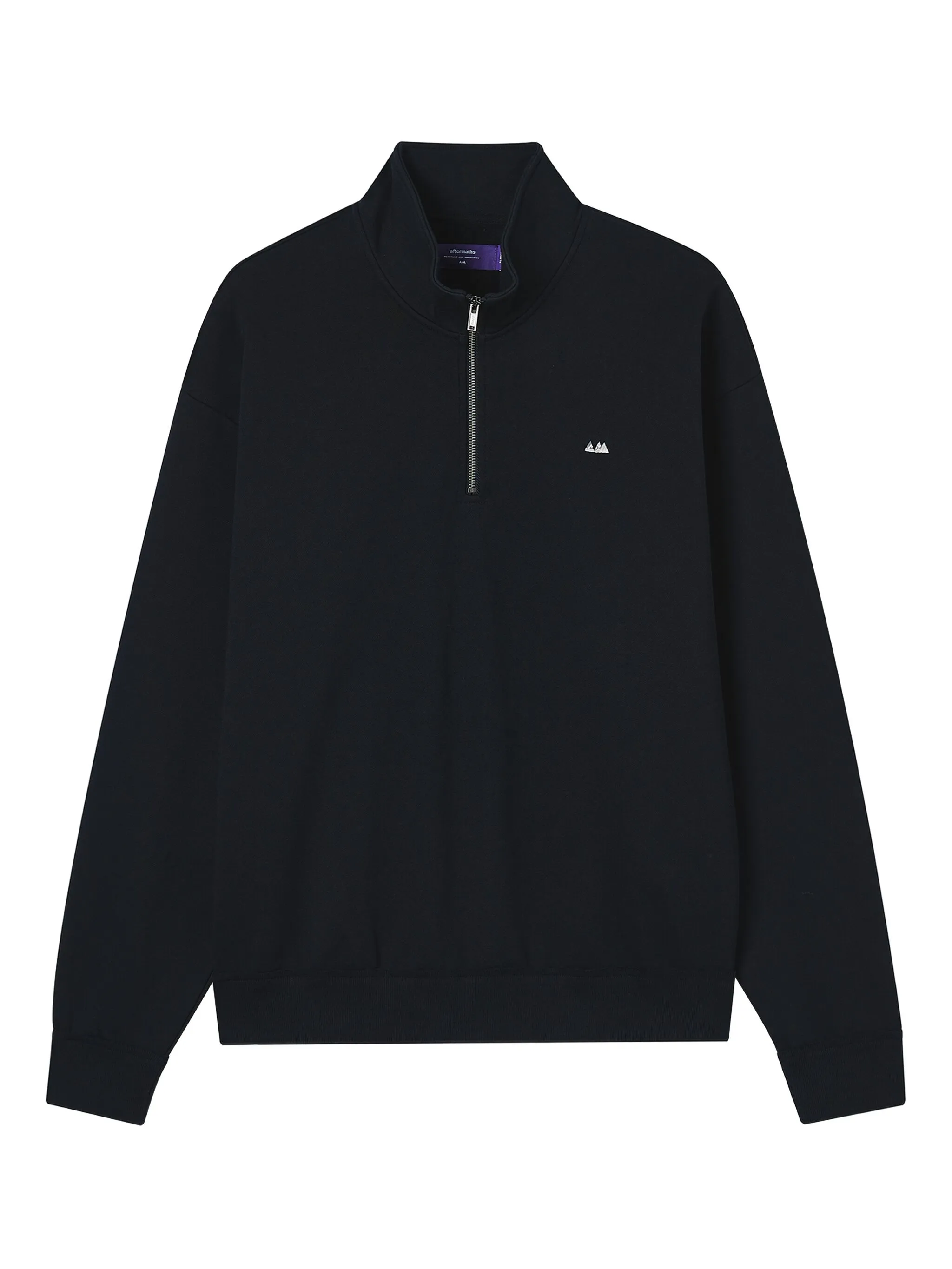 Толстовка с воротником на молнии Aftermaths, черный
Толстовка с воротником на молнии Aftermaths, черный