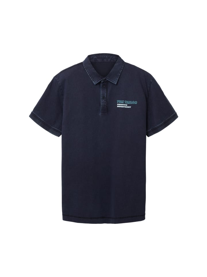 Рубашка поло темно-синего цвета Tom Tailor
Рубашка поло темно-синего цвета Tom Tailor