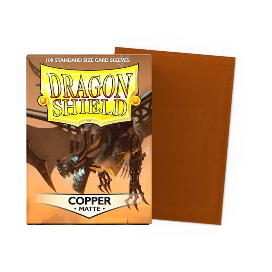 Стандартные рукава – матовая медь (10 упаковок по 100 шт.), Dragon Shield - Card Sleeves - Standard Matte
Стандартные рукава – матовая медь (10 упаковок по 100 шт.), Dragon Shield - Card Sleeves - Standard Matte