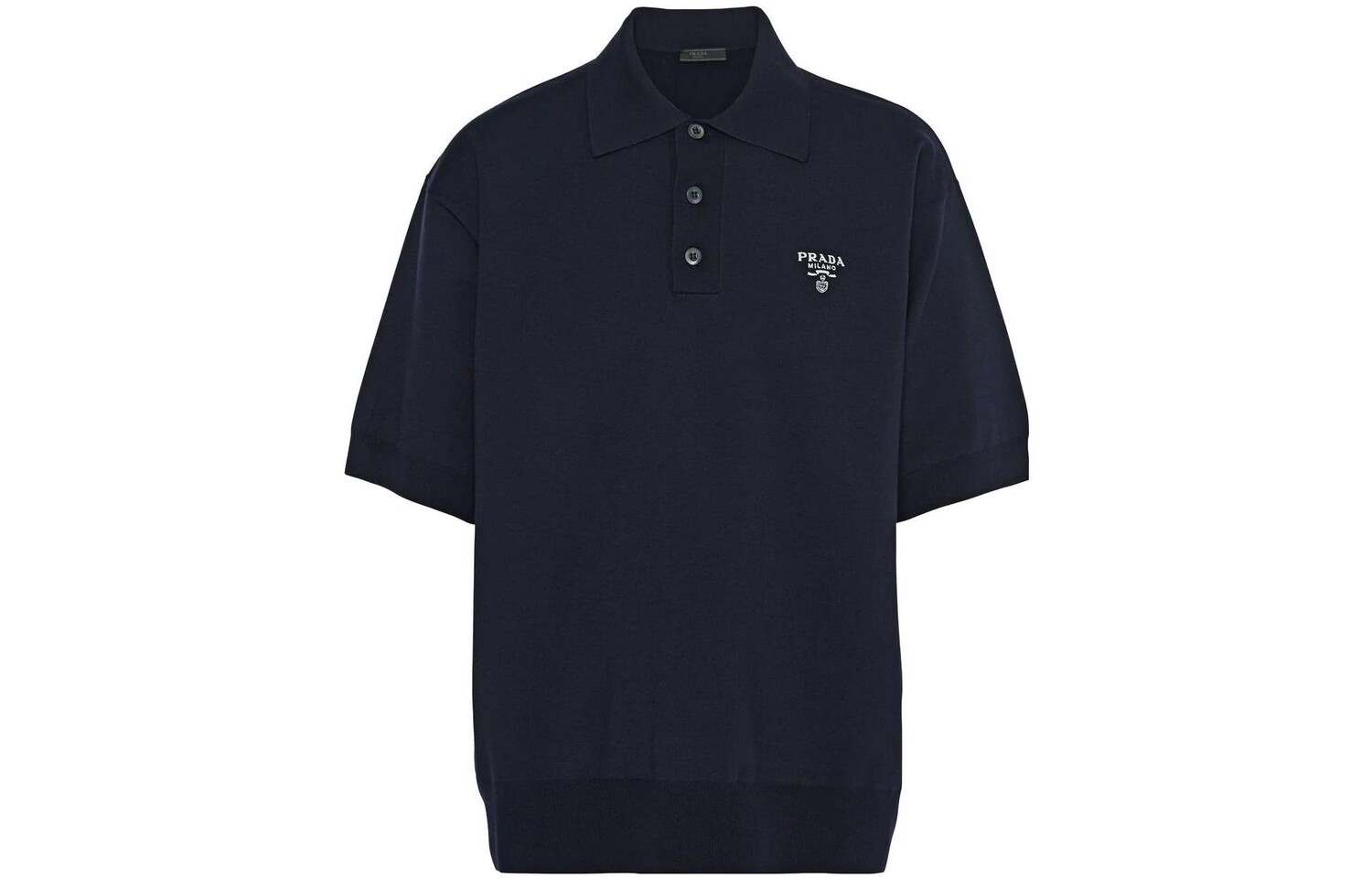 Рубашка поло мужская темно-синяя Prada, синий
Рубашка поло мужская темно-синяя Prada, синий