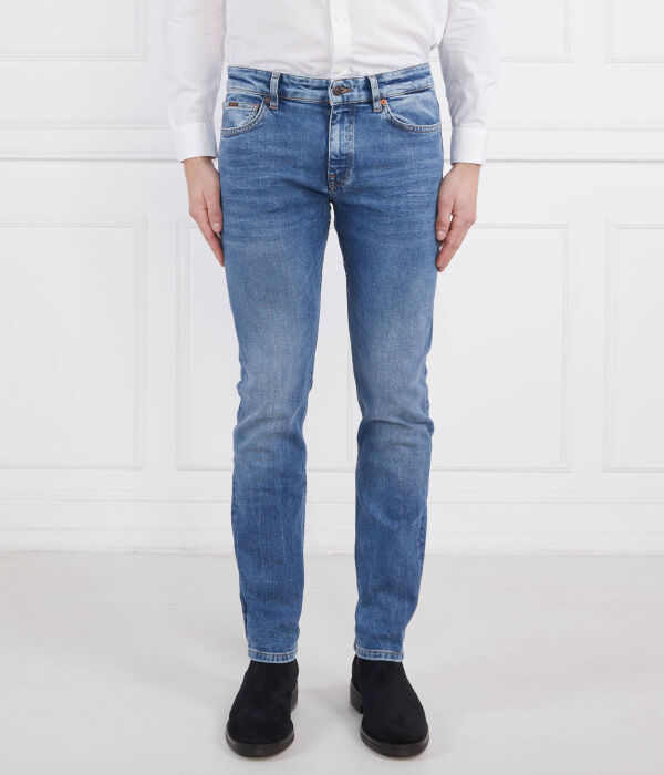 Джинсы делавер bc-lc Slim fit Boss Orange, синий 
Джинсы делавер bc-lc Slim fit Boss Orange, синий