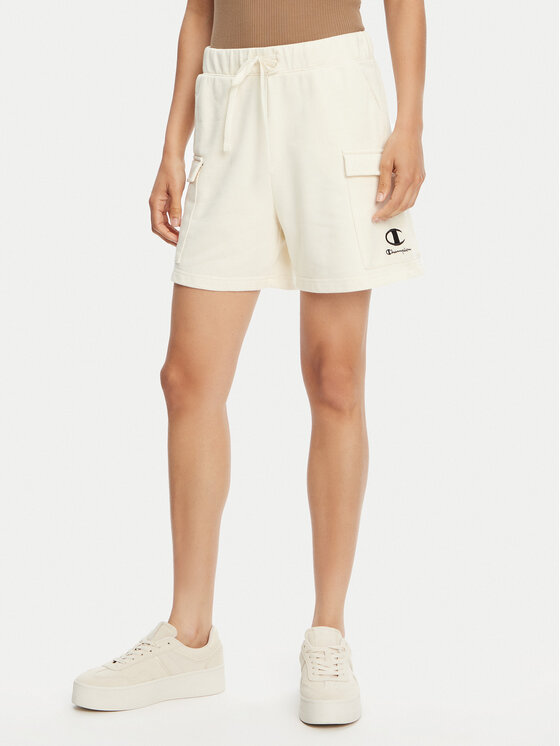 Спортивные шорты стандартного кроя 118024 Champion, экрю
Спортивные шорты стандартного кроя 118024 Champion, экрю